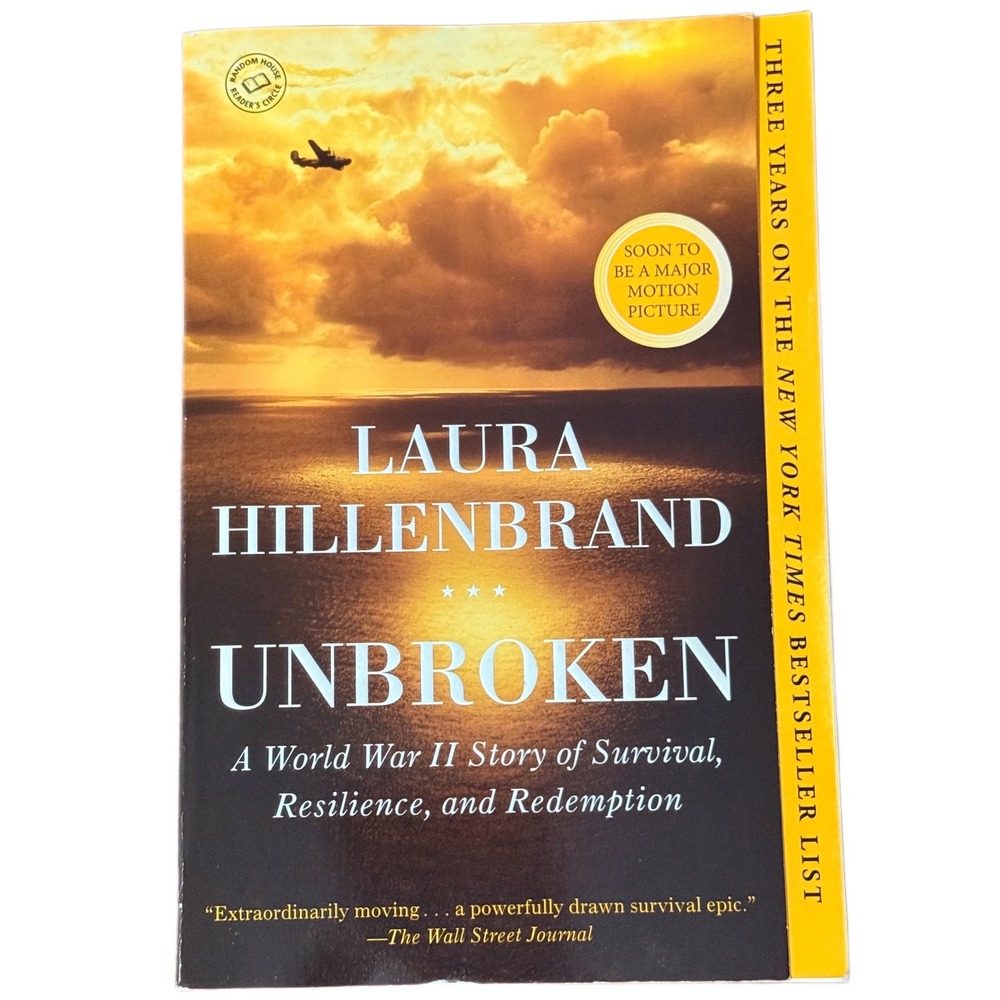 Unbroken Laura Hillenbrand WWII Survival‎ Louis Zamperini Paperback 2014